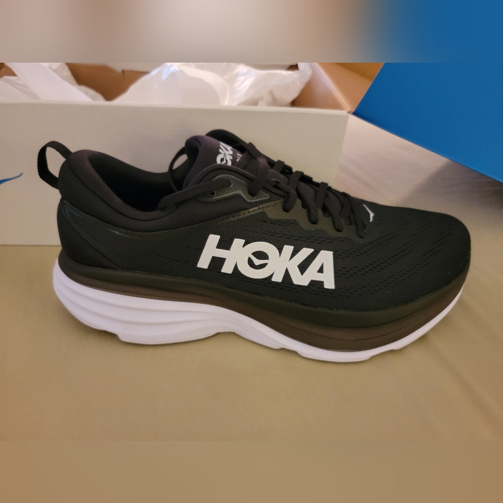 Size 13 4E X-WIDE Hoka Bondi 8 Men's Sneakers